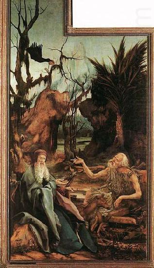 Matthias Grunewald Sts Paul and Anthony in the Desert china oil painting image